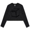 AS Colour - Women's L/S Crop Tee Thumbnail