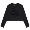 AS Colour - Women's L/S Crop Tee Thumbnail