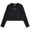 AS Colour - Women's L/S Crop Tee Thumbnail