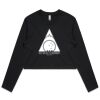 AS Colour - Women's L/S Crop Tee Thumbnail